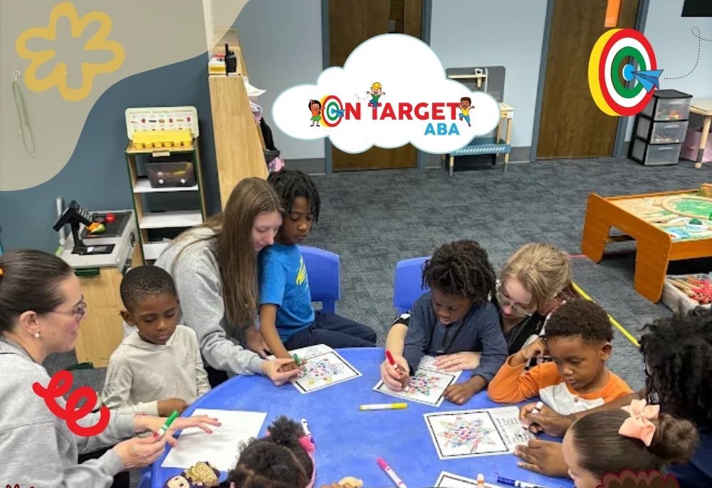 coloring activity in ABA therapy