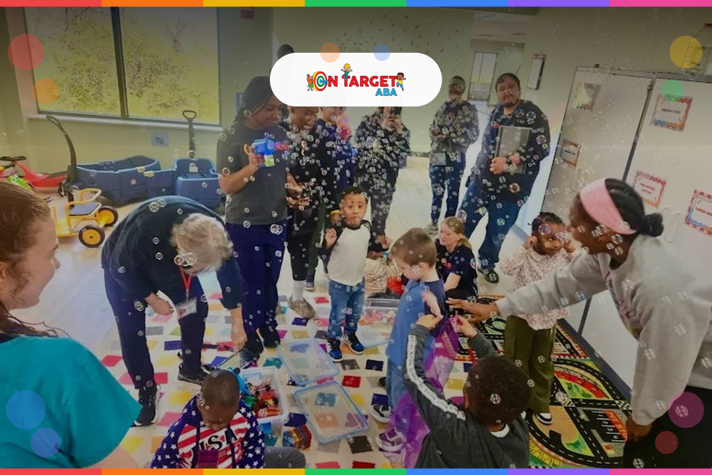 Bubble & Music Party: Celebrating Autism Acceptance Month at On Target ABA